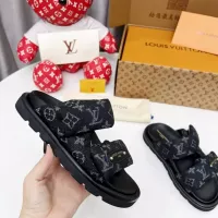 Cheap Louis Vuitton Slippers For Women #1329169 Replica Wholesale [$82.00 USD] [ITEM#1329169] on Replica Louis Vuitton Slippers