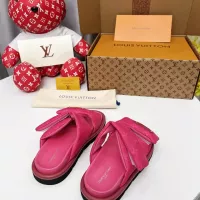 Cheap Louis Vuitton Slippers For Women #1329172 Replica Wholesale [$82.00 USD] [ITEM#1329172] on Replica Louis Vuitton Slippers