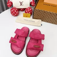 Cheap Louis Vuitton Slippers For Women #1329172 Replica Wholesale [$82.00 USD] [ITEM#1329172] on Replica Louis Vuitton Slippers