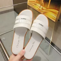 Cheap Christian Dior Slippers For Women #1329190 Replica Wholesale [$80.00 USD] [ITEM#1329190] on Replica Christian Dior Slippers