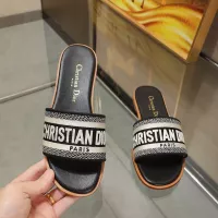 Cheap Christian Dior Slippers For Women #1329193 Replica Wholesale [$80.00 USD] [ITEM#1329193] on Replica Christian Dior Slippers