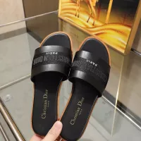 Cheap Christian Dior Slippers For Women #1329194 Replica Wholesale [$80.00 USD] [ITEM#1329194] on Replica Christian Dior Slippers