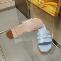 Cheap Christian Dior Slippers For Women #1329195 Replica Wholesale [$80.00 USD] [ITEM#1329195] on Replica Christian Dior Slippers
