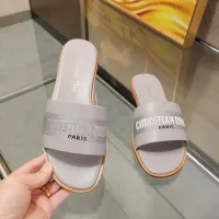 Cheap Christian Dior Slippers For Women #1329196 Replica Wholesale [$80.00 USD] [ITEM#1329196] on Replica Christian Dior Slippers