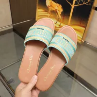 Cheap Christian Dior Slippers For Women #1329198 Replica Wholesale [$80.00 USD] [ITEM#1329198] on Replica Christian Dior Slippers