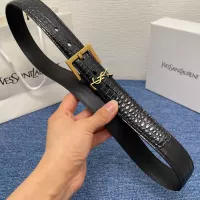 Cheap Yves Saint Laurent AAA Quality Belts In 3.0cm For Women #1329396 Replica Wholesale [$45.00 USD] [ITEM#1329396] on Replica Yves Saint Laurent AAA Quality Belts