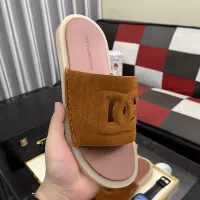 Cheap Dolce &amp; Gabbana D&amp;G Slippers For Men #1329529 Replica Wholesale [$52.00 USD] [ITEM#1329529] on Replica Dolce &amp; Gabbana D&amp;G Slippers