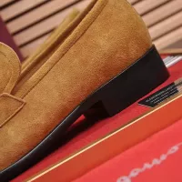 Cheap Salvatore Ferragamo Leather Shoes For Men #1329543 Replica Wholesale [$98.00 USD] [ITEM#1329543] on Replica Salvatore Ferragamo Leather Shoes