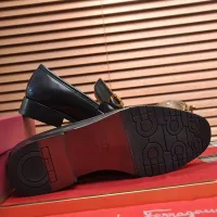 Cheap Salvatore Ferragamo Leather Shoes For Men #1329547 Replica Wholesale [$98.00 USD] [ITEM#1329547] on Replica Salvatore Ferragamo Leather Shoes