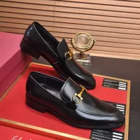 Cheap Salvatore Ferragamo Leather Shoes For Men #1329548 Replica Wholesale [$98.00 USD] [ITEM#1329548] on Replica Salvatore Ferragamo Leather Shoes