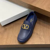Cheap Valentino Leather Shoes For Men #1329567 Replica Wholesale [$115.00 USD] [ITEM#1329567] on Replica Valentino Leather Shoes