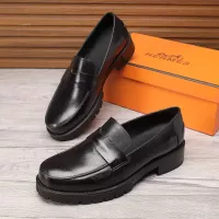 Cheap Hermes Leather Shoes For Men #1329631 Replica Wholesale [$96.00 USD] [ITEM#1329631] on Replica Hermes Leather Shoes