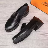 Cheap Hermes Leather Shoes For Men #1329631 Replica Wholesale [$96.00 USD] [ITEM#1329631] on Replica Hermes Leather Shoes