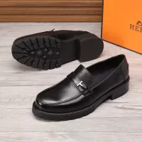Cheap Hermes Leather Shoes For Men #1329633 Replica Wholesale [$96.00 USD] [ITEM#1329633] on Replica Hermes Leather Shoes