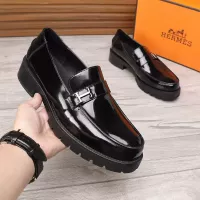 Cheap Hermes Leather Shoes For Men #1329634 Replica Wholesale [$96.00 USD] [ITEM#1329634] on Replica Hermes Leather Shoes