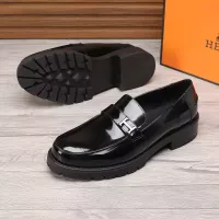 Cheap Hermes Leather Shoes For Men #1329634 Replica Wholesale [$96.00 USD] [ITEM#1329634] on Replica Hermes Leather Shoes