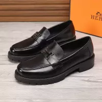 Cheap Hermes Leather Shoes For Men #1329635 Replica Wholesale [$96.00 USD] [ITEM#1329635] on Replica Hermes Leather Shoes