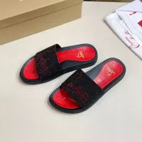 Cheap Christian Louboutin CL Slippers For Men #1329700 Replica Wholesale [$60.00 USD] [ITEM#1329700] on Replica Christian Louboutin CL Slippers