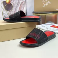 Cheap Christian Louboutin CL Slippers For Men #1329700 Replica Wholesale [$60.00 USD] [ITEM#1329700] on Replica Christian Louboutin CL Slippers