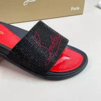 Cheap Christian Louboutin CL Slippers For Men #1329700 Replica Wholesale [$60.00 USD] [ITEM#1329700] on Replica Christian Louboutin CL Slippers
