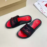 Cheap Christian Louboutin CL Slippers For Men #1329703 Replica Wholesale [$60.00 USD] [ITEM#1329703] on Replica Christian Louboutin CL Slippers