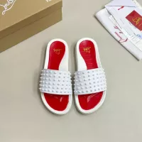 Cheap Christian Louboutin CL Slippers For Men #1329706 Replica Wholesale [$60.00 USD] [ITEM#1329706] on Replica Christian Louboutin CL Slippers