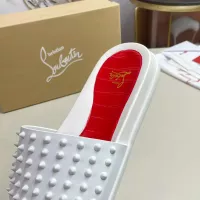 Cheap Christian Louboutin CL Slippers For Men #1329706 Replica Wholesale [$60.00 USD] [ITEM#1329706] on Replica Christian Louboutin CL Slippers
