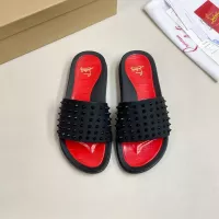 Cheap Christian Louboutin CL Slippers For Men #1329707 Replica Wholesale [$60.00 USD] [ITEM#1329707] on Replica Christian Louboutin CL Slippers
