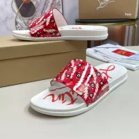 Cheap Christian Louboutin CL Slippers For Men #1329712 Replica Wholesale [$52.00 USD] [ITEM#1329712] on Replica Christian Louboutin CL Slippers