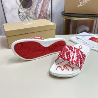 Cheap Christian Louboutin CL Slippers For Men #1329712 Replica Wholesale [$52.00 USD] [ITEM#1329712] on Replica Christian Louboutin CL Slippers