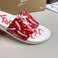 Cheap Christian Louboutin CL Slippers For Men #1329712 Replica Wholesale [$52.00 USD] [ITEM#1329712] on Replica Christian Louboutin CL Slippers