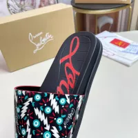 Cheap Christian Louboutin CL Slippers For Men #1329713 Replica Wholesale [$52.00 USD] [ITEM#1329713] on Replica Christian Louboutin CL Slippers