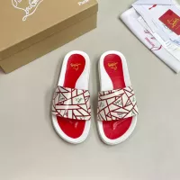 Cheap Christian Louboutin CL Slippers For Men #1329716 Replica Wholesale [$52.00 USD] [ITEM#1329716] on Replica Christian Louboutin CL Slippers
