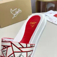 Cheap Christian Louboutin CL Slippers For Men #1329716 Replica Wholesale [$52.00 USD] [ITEM#1329716] on Replica Christian Louboutin CL Slippers