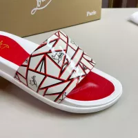 Cheap Christian Louboutin CL Slippers For Men #1329716 Replica Wholesale [$52.00 USD] [ITEM#1329716] on Replica Christian Louboutin CL Slippers