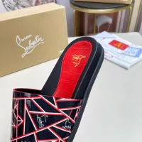 Cheap Christian Louboutin CL Slippers For Men #1329717 Replica Wholesale [$52.00 USD] [ITEM#1329717] on Replica Christian Louboutin CL Slippers