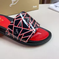 Cheap Christian Louboutin CL Slippers For Men #1329717 Replica Wholesale [$52.00 USD] [ITEM#1329717] on Replica Christian Louboutin CL Slippers