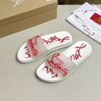 Cheap Christian Louboutin CL Slippers For Men #1329720 Replica Wholesale [$52.00 USD] [ITEM#1329720] on Replica Christian Louboutin CL Slippers