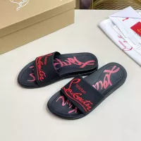 Cheap Christian Louboutin CL Slippers For Men #1329721 Replica Wholesale [$52.00 USD] [ITEM#1329721] on Replica Christian Louboutin CL Slippers