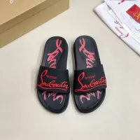 Cheap Christian Louboutin CL Slippers For Men #1329721 Replica Wholesale [$52.00 USD] [ITEM#1329721] on Replica Christian Louboutin CL Slippers