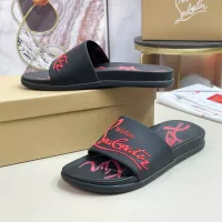 Cheap Christian Louboutin CL Slippers For Men #1329721 Replica Wholesale [$52.00 USD] [ITEM#1329721] on Replica Christian Louboutin CL Slippers