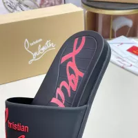 Cheap Christian Louboutin CL Slippers For Men #1329721 Replica Wholesale [$52.00 USD] [ITEM#1329721] on Replica Christian Louboutin CL Slippers