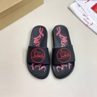 Cheap Christian Louboutin CL Slippers For Men #1329722 Replica Wholesale [$52.00 USD] [ITEM#1329722] on Replica Christian Louboutin CL Slippers