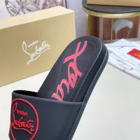 Cheap Christian Louboutin CL Slippers For Men #1329722 Replica Wholesale [$52.00 USD] [ITEM#1329722] on Replica Christian Louboutin CL Slippers