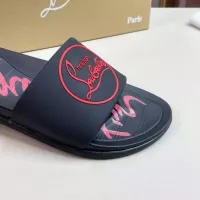 Cheap Christian Louboutin CL Slippers For Men #1329722 Replica Wholesale [$52.00 USD] [ITEM#1329722] on Replica Christian Louboutin CL Slippers