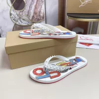 Cheap Christian Louboutin CL Slippers For Men #1329727 Replica Wholesale [$48.00 USD] [ITEM#1329727] on Replica Christian Louboutin CL Slippers
