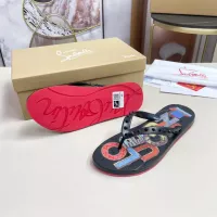 Cheap Christian Louboutin CL Slippers For Men #1329729 Replica Wholesale [$48.00 USD] [ITEM#1329729] on Replica Christian Louboutin CL Slippers