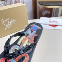 Cheap Christian Louboutin CL Slippers For Men #1329729 Replica Wholesale [$48.00 USD] [ITEM#1329729] on Replica Christian Louboutin CL Slippers