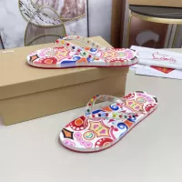 Cheap Christian Louboutin CL Slippers For Men #1329730 Replica Wholesale [$52.00 USD] [ITEM#1329730] on Replica Christian Louboutin CL Slippers
