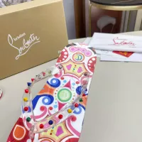 Cheap Christian Louboutin CL Slippers For Men #1329730 Replica Wholesale [$52.00 USD] [ITEM#1329730] on Replica Christian Louboutin CL Slippers